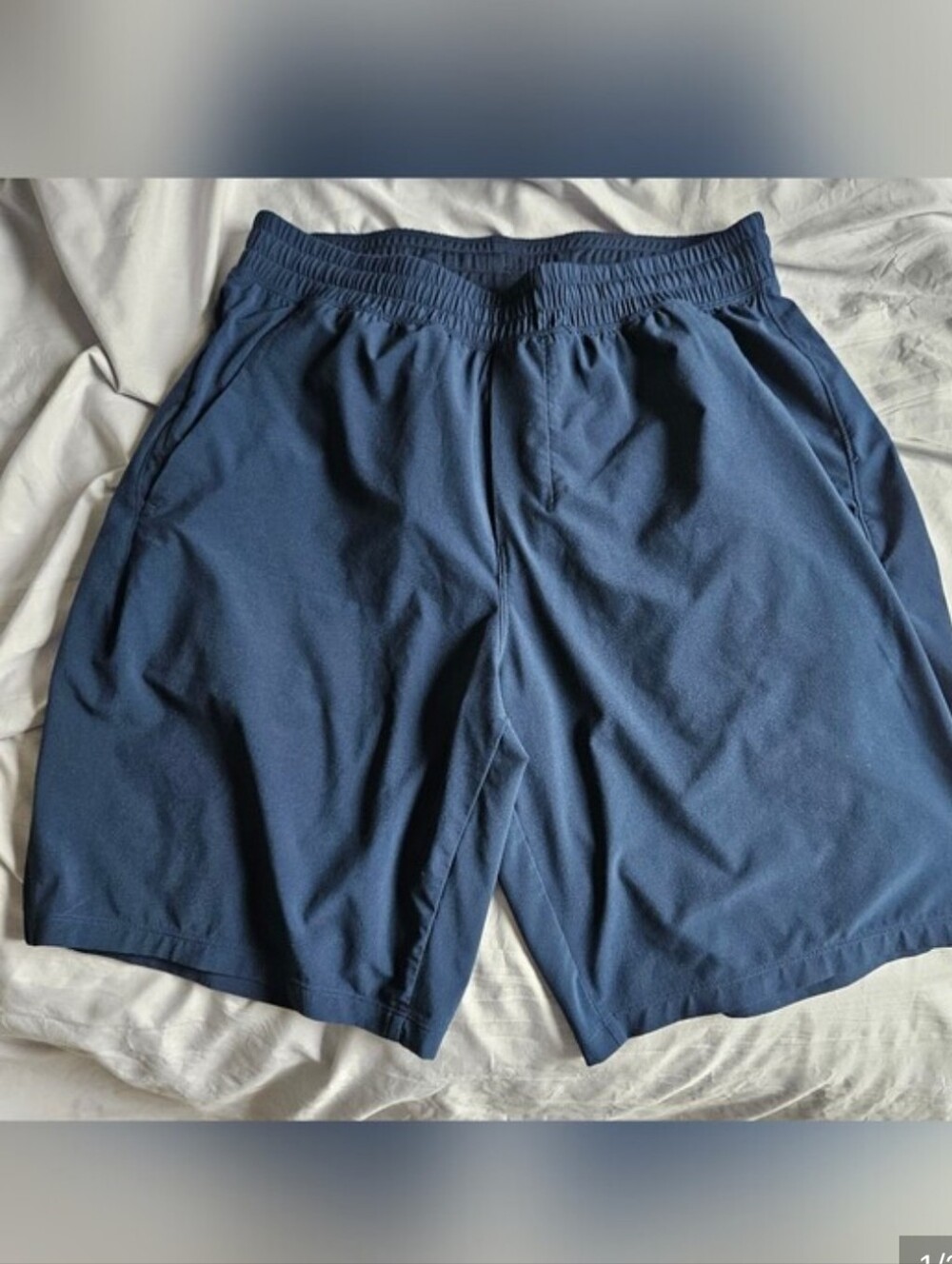 lululemon athletica Men's Navy Athletic Shorts